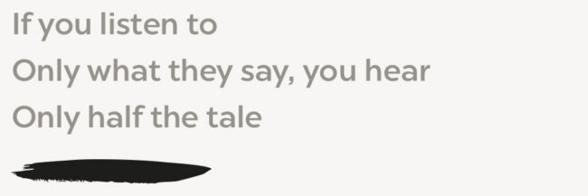 “You Never Buy Me Flowers” - Emotional Needs - Clear and Open