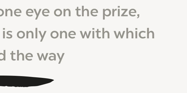 The Secret is There's No Secret - Lesson in Impatience - Clear and Open