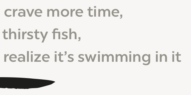 Why You Don’t Have Time For This - Clear and Open