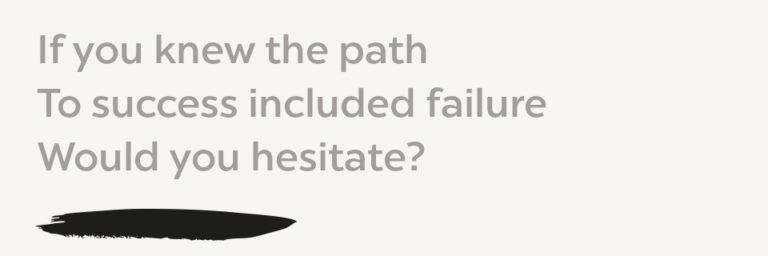 blog-haiku-082918 Path to success is failure