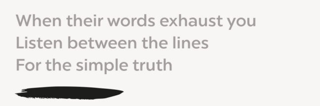 excuses laundry list